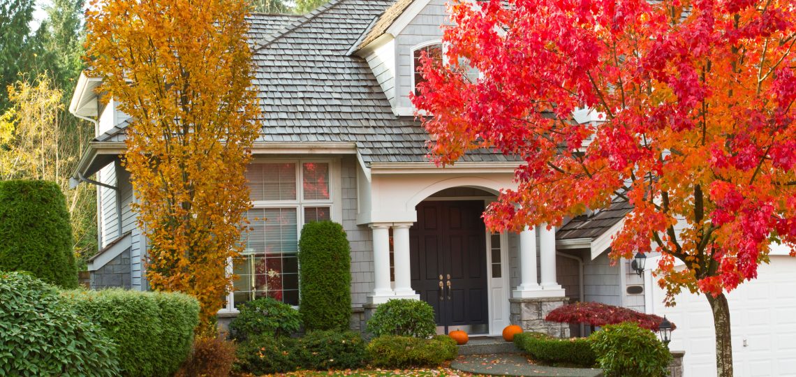 front of a house